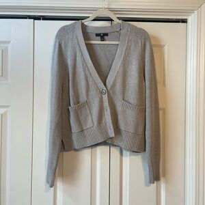 Banana Republic Light Gray Women's Cardigan